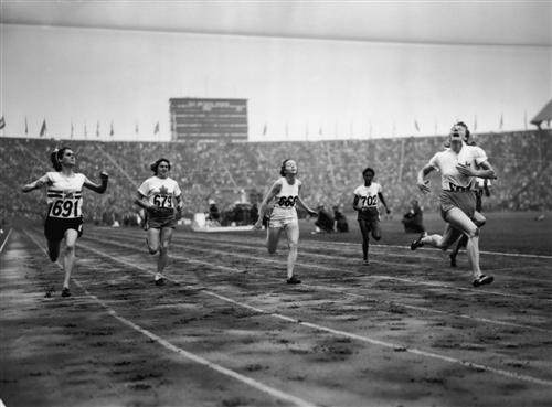 Londres 1948 - Final de los 100 metros, Fanny Blankers-Koen