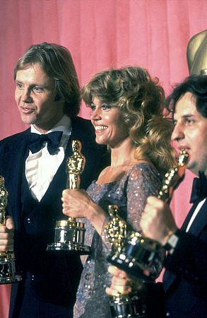 Jane Fonda ganadora del Oscar por El Regreso (1978)