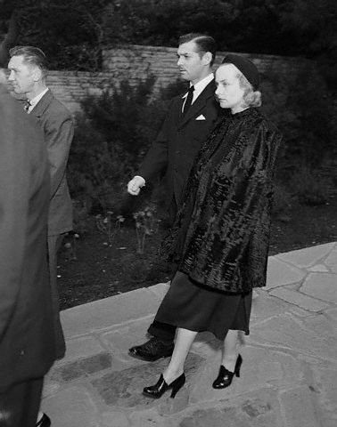 Clark Gable y Carole Lombard