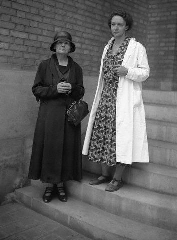Marie Curie e Irene Joliot-Curie