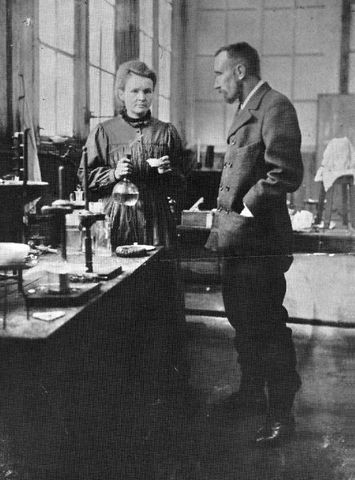 Pierre y Marie Curie