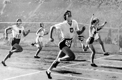 Los Angeles 1932, final de 100 metros