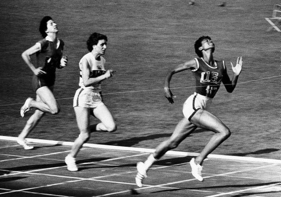 Roma 1960 - Final de 100 metros, Wilma Rudolph