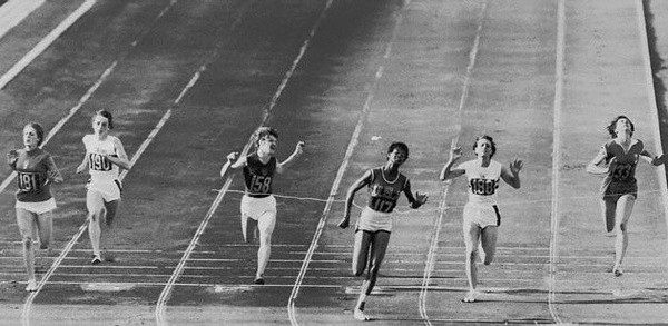 Roma 1960 - Final de 100 metros, Wilma Rudolph